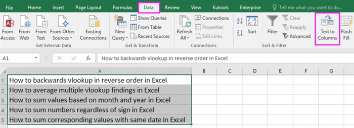 Как в Excel Текст из Одной Ячейки Разбить на Несколько Строк •
